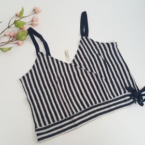 NWT Madewell Finale Stripe Wrap Tank